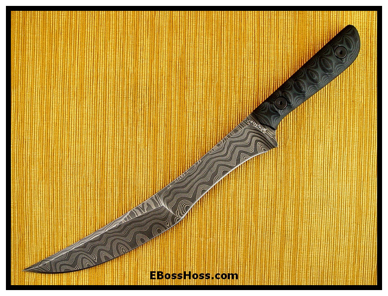 Mick Strider MSC Forged Damascus Persian Fighter