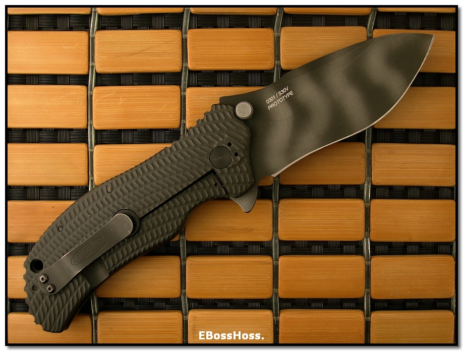 Tim Galyean Zero Tolerance ZT 301 Prototype EBossHoss Knives