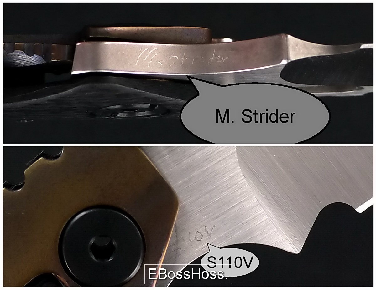 Mick Strider Custom (MSC) SMF Dagger-grind