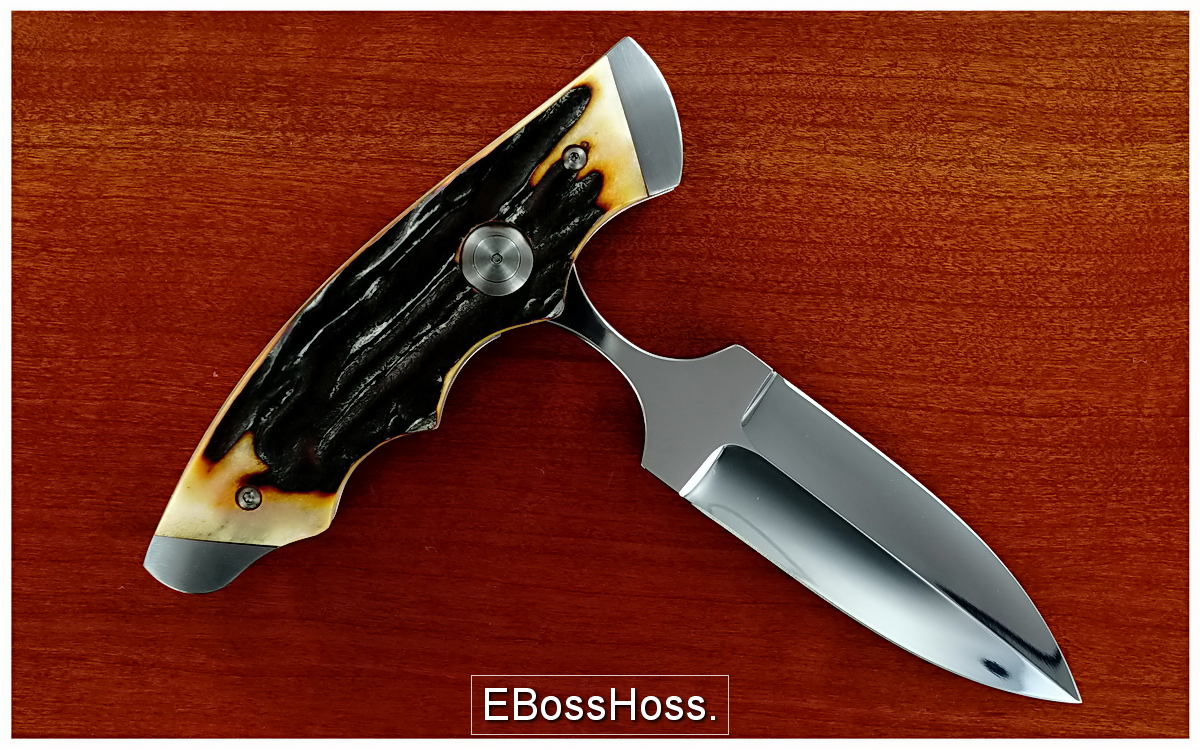  Kansei Loveless-style Sheath Knife / Push-Dagger Convertible