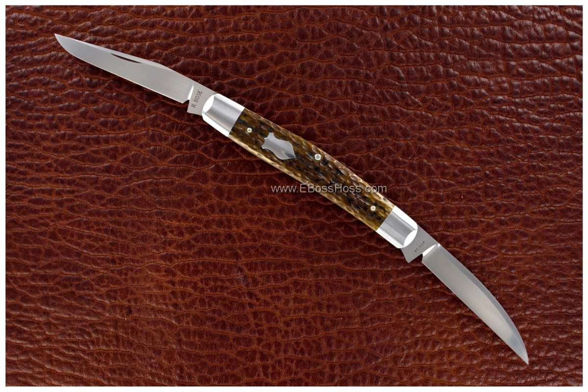 Reese Bose Custom 4-inch Muskrat Slip Joint Knife