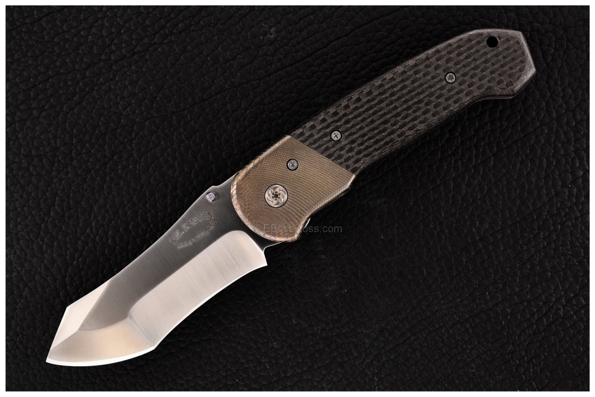SK Knives (Steve Kelly) Custom Bolstered Collision Folder
