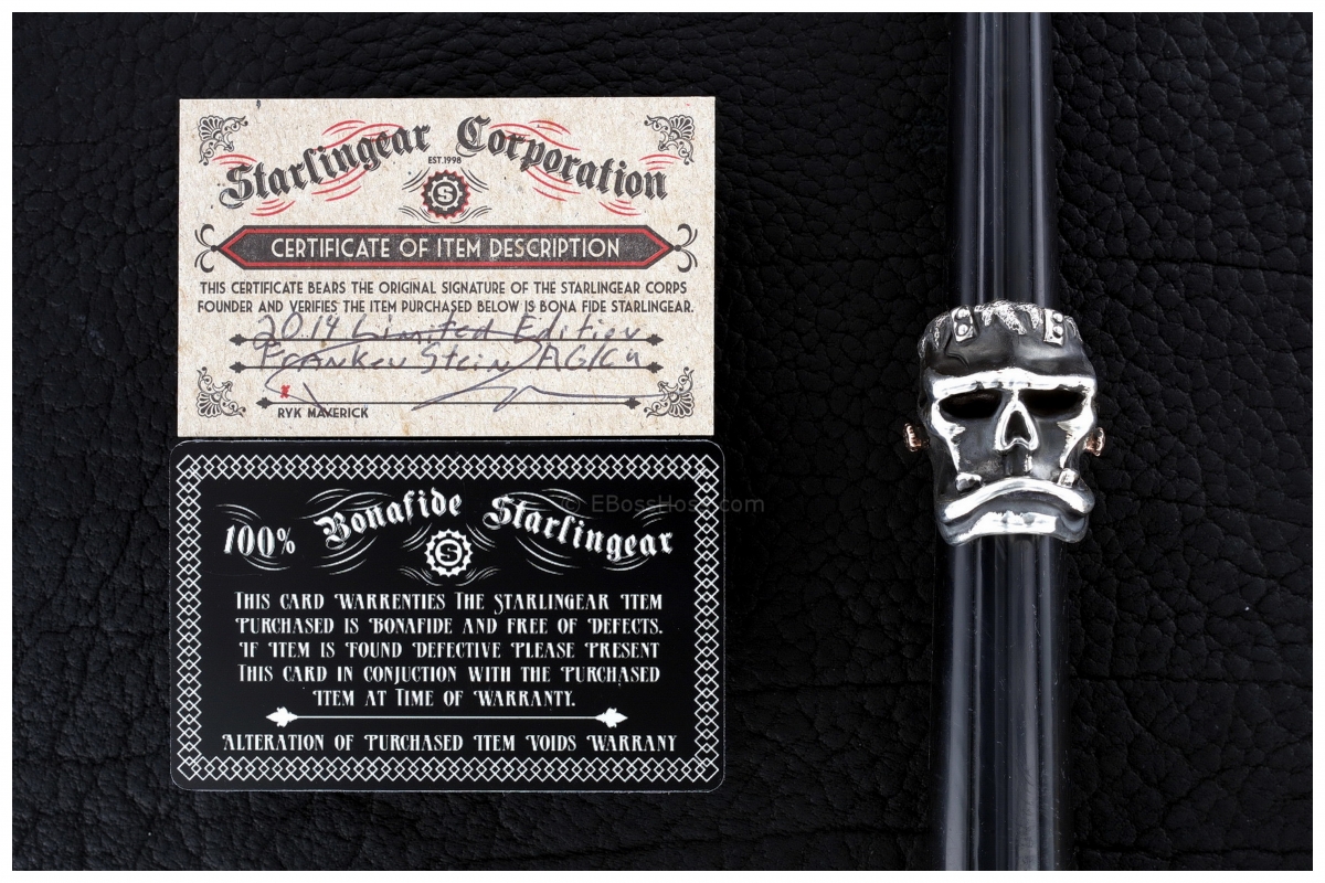 Starlingear Man's Ring: Halloween 2014 Frankenstein Limited Edition (Silver/Copper)