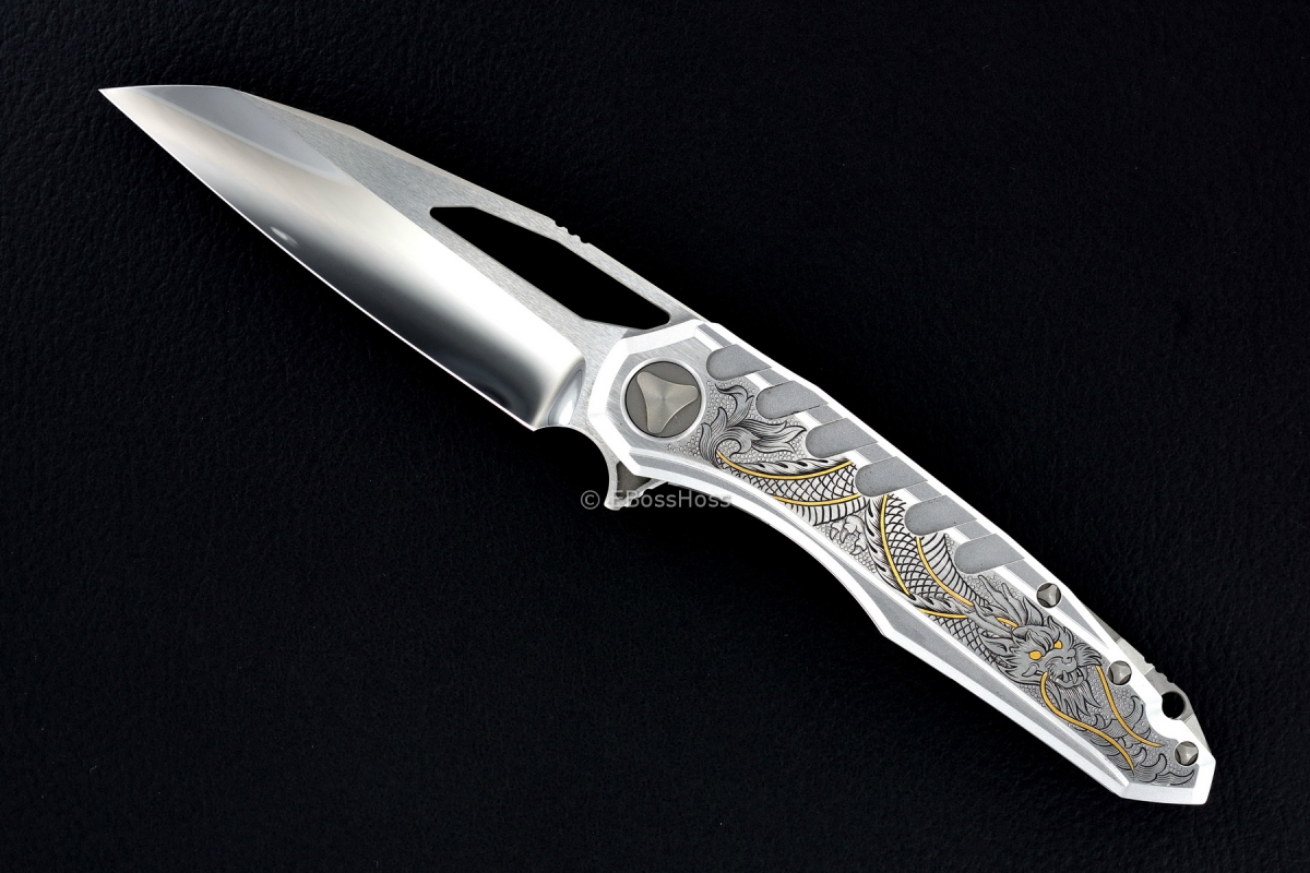 Deryk Munroe / Tony Marfione Custom Collab Engraved Sigil Flipper 