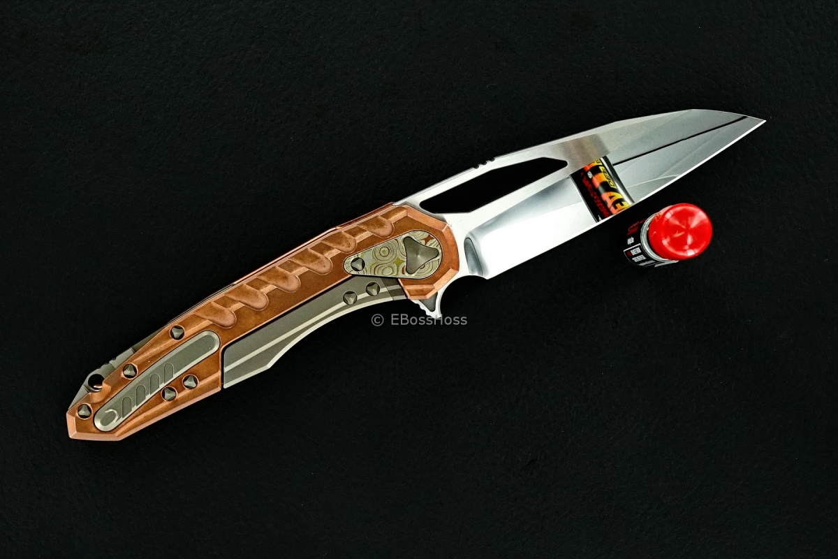 Deryk Munroe / Tony Marfione Custom Copper Sigil Flipper Collab