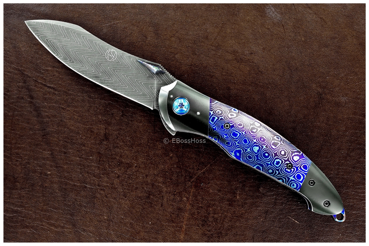 Peter Martin Custom Zirconium & Mokuti Nebula Flipper
