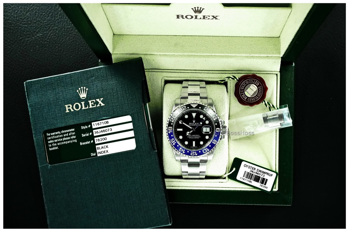 Rolex GMT Master II 116710 BLNR - ''Batman''