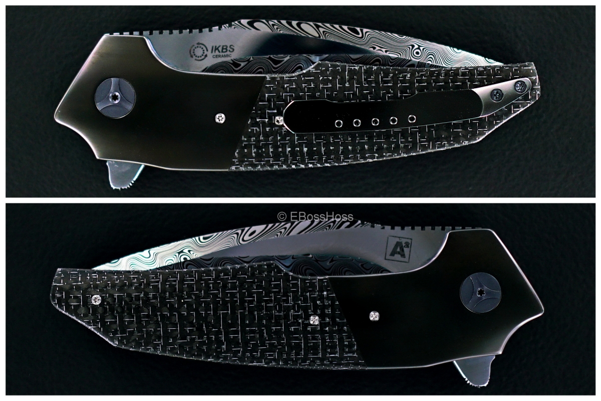 A2 Knives (Andre Thorburn & Andre van Heerden) & Tashi Bharucha Custom Premium A6 Flipper Collaboration