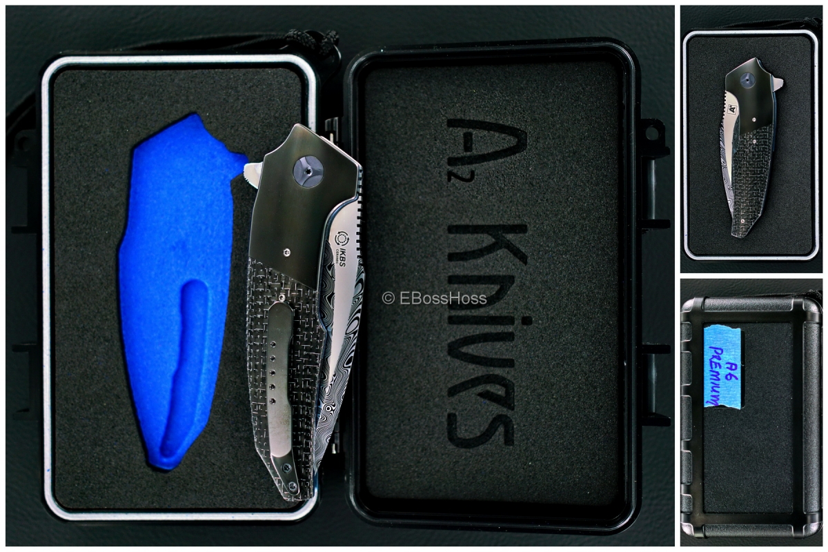 A2 Knives (Andre Thorburn & Andre van Heerden) & Tashi Bharucha Custom Premium A6 Flipper Collaboration