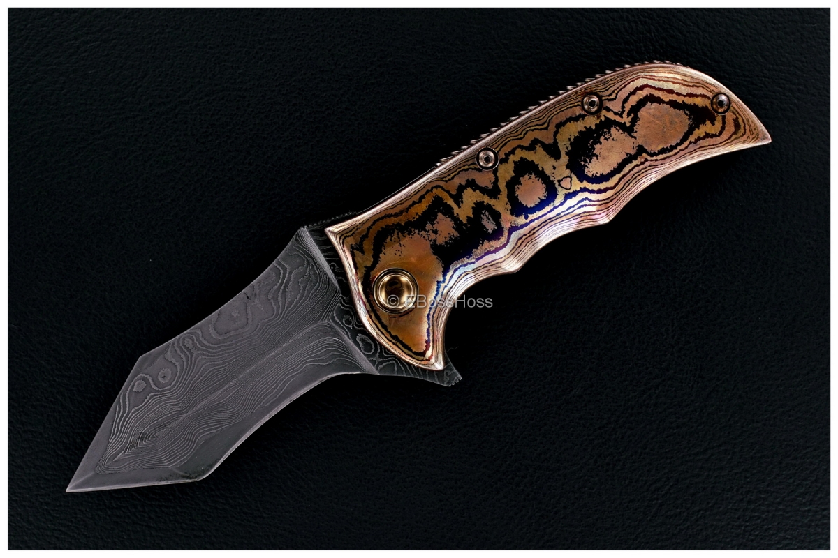 Alistair Bastian (Bastian Knives) Custom Taipan Flipper