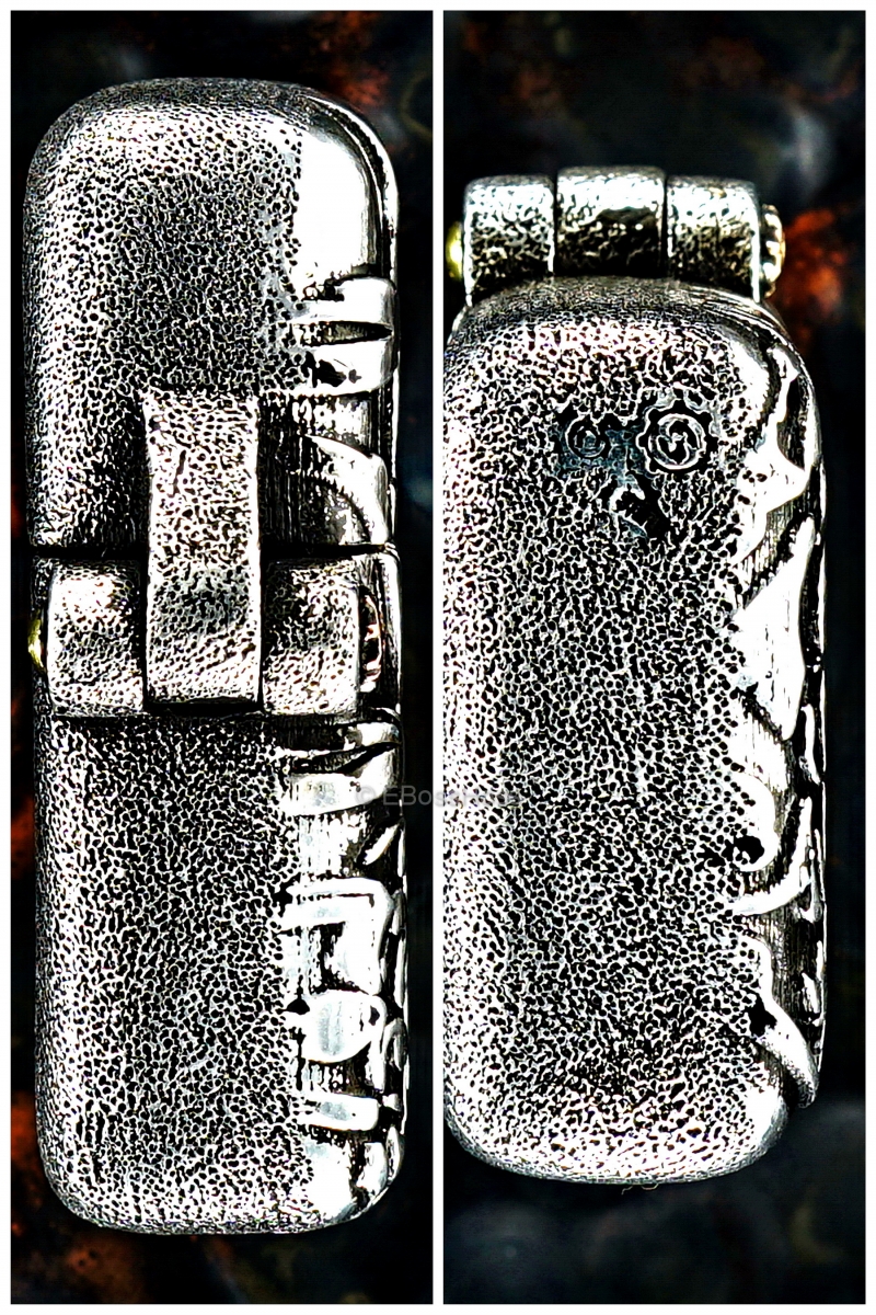  Starlingear Custom Cast Sterling-Silver Slickster Lighter