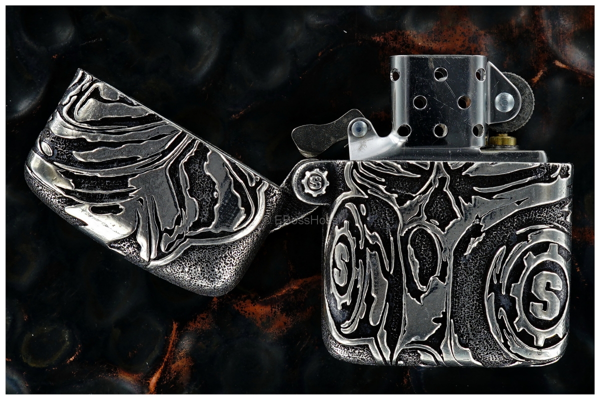 Starlingear Custom Cast Sterling Silver Gasser Lighter