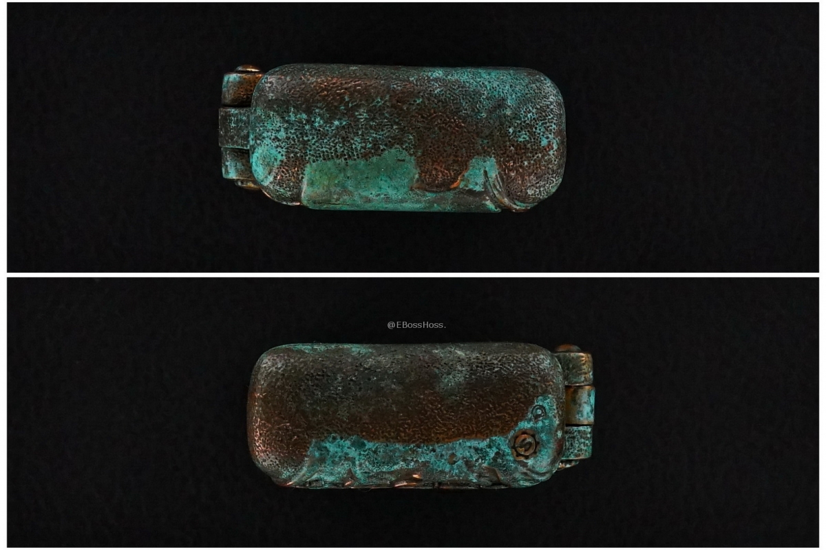  Starlingear Custom Cast Copper Slickster Zippo Lighter