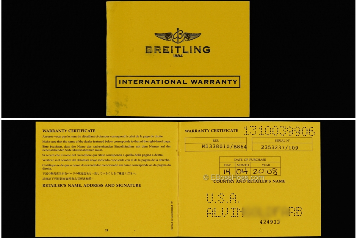  Breitling Avenger Skyland Blacksteel - M13380