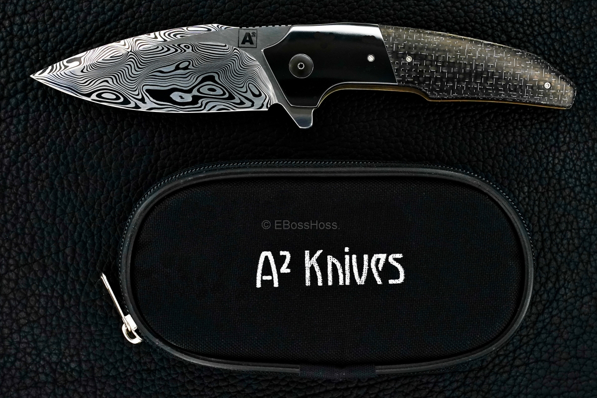 A2 Knives (Andre Thorburn & Andre van Heerden) & Tashi Bharucha Custom A6 Premium Flipper Collaboration