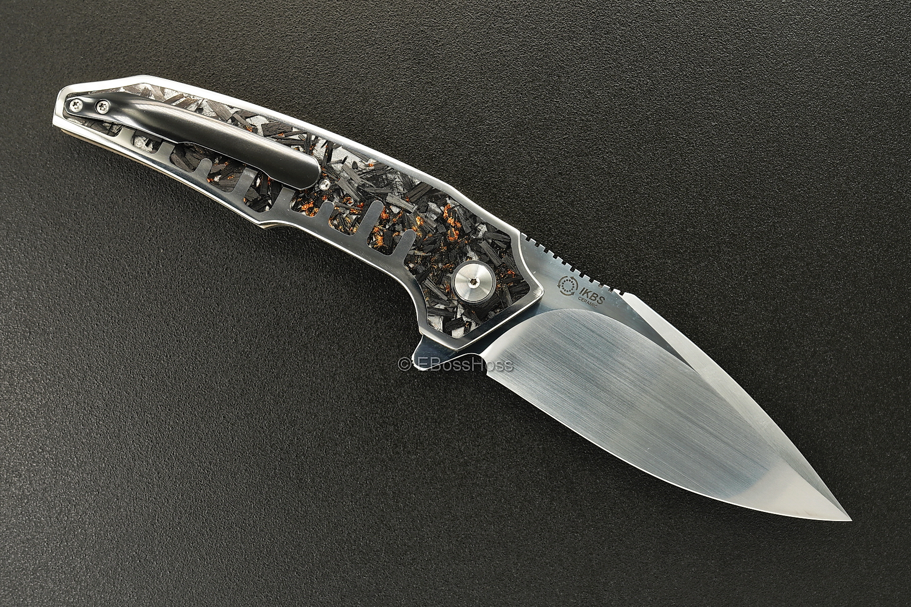  A2 Knives, Bharucha, Thorburn, van Heerden Tashi Bharucha Custom A6 Skyline Flipper