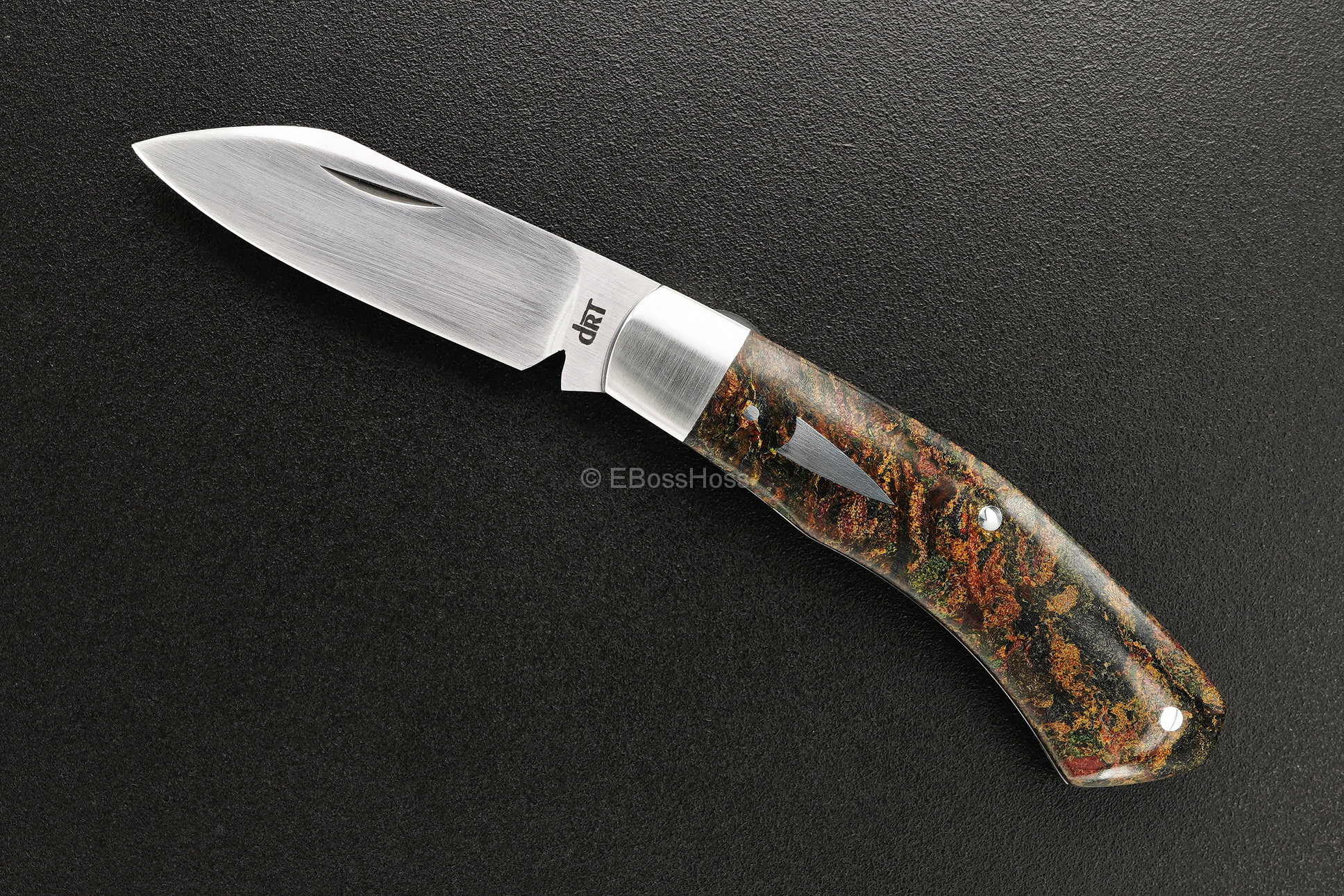  Dr T Knives / David Taber Custom Dino Slip Joint
