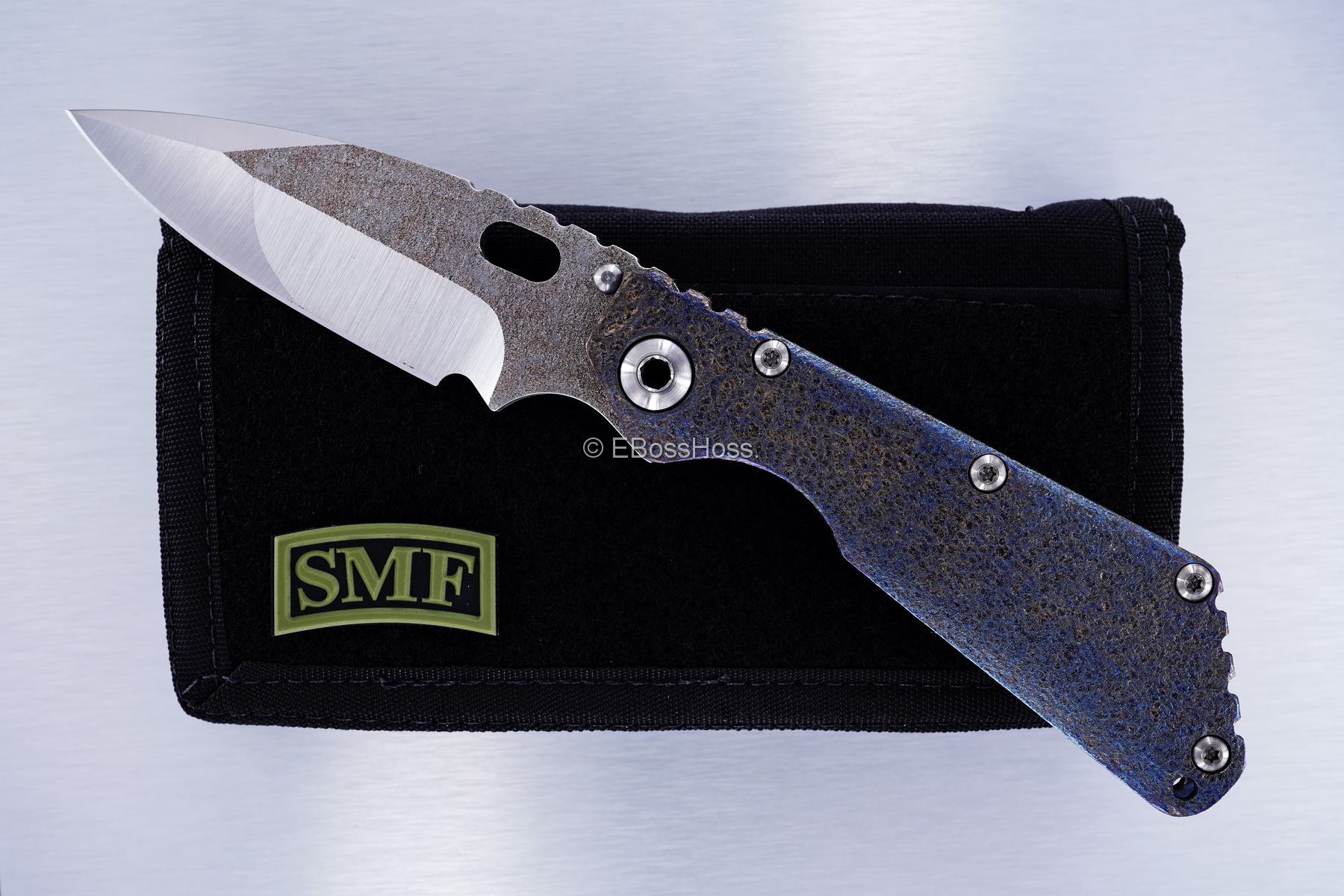 Mick Strider (MSC) Custom Black Magma NM SMF - Finish Texture by Forrest Strider