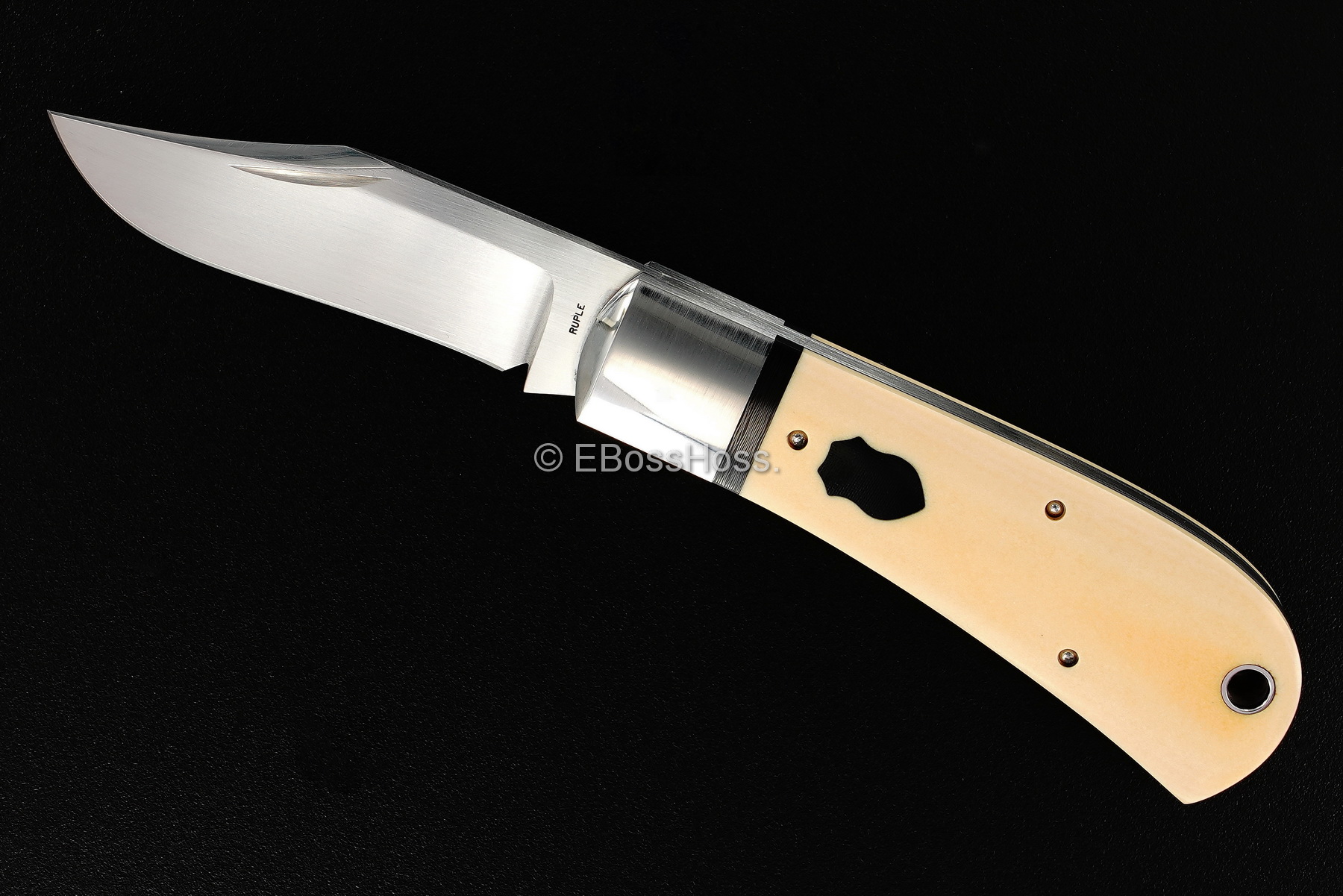 Bill Ruple Custom Deluxe Lannys Clip Slip Joint Knife