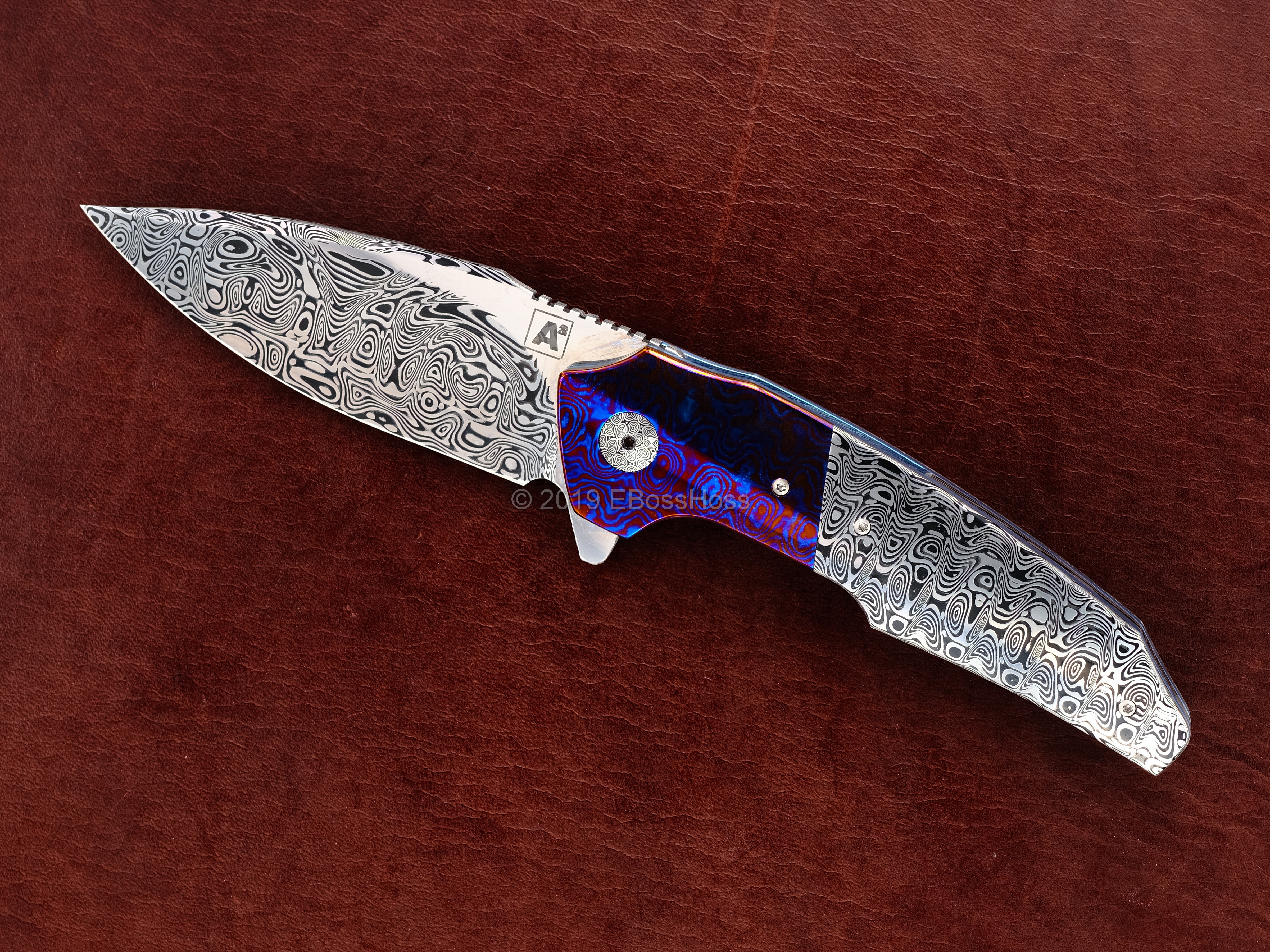 A2 Knives Custom Very Premium A6 Midi Flipper