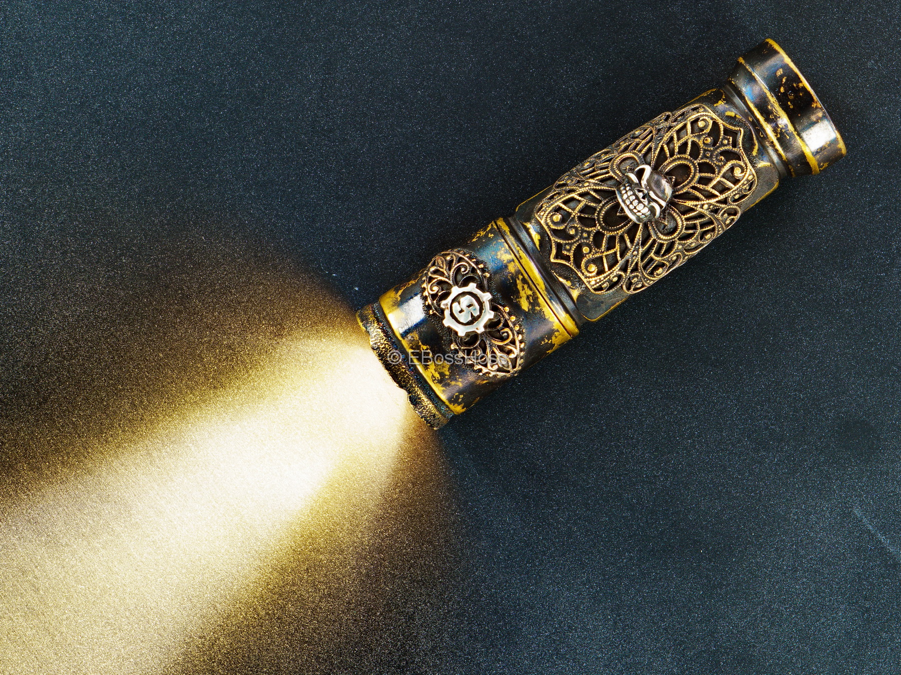 Ryk Maverick (Starlingear) Personal Collection Custom One-Off Custom Torch with Sheath