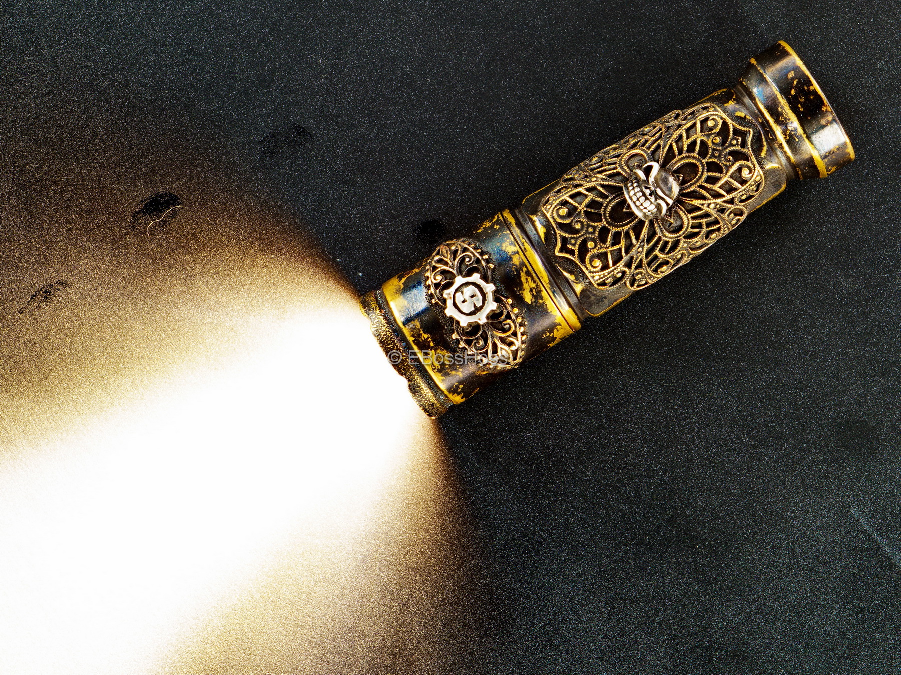 Ryk Maverick (Starlingear) Personal Collection Custom One-Off Custom Torch with Sheath