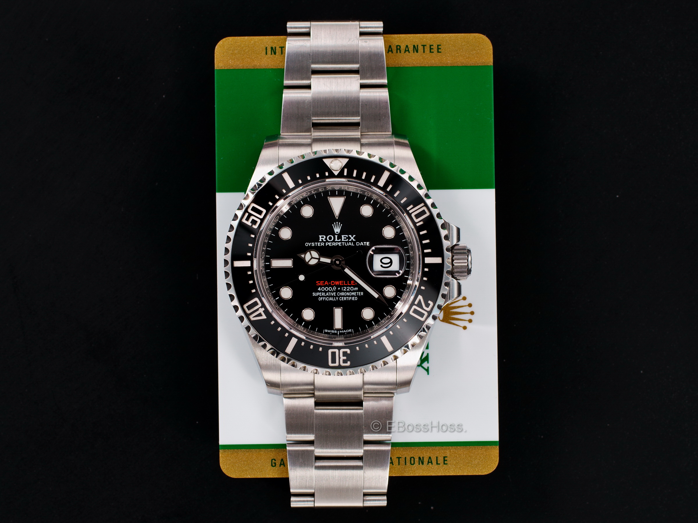 Rolex 43mm Red-Reference SEA-DWELLER 50th Anniv - Model 126600