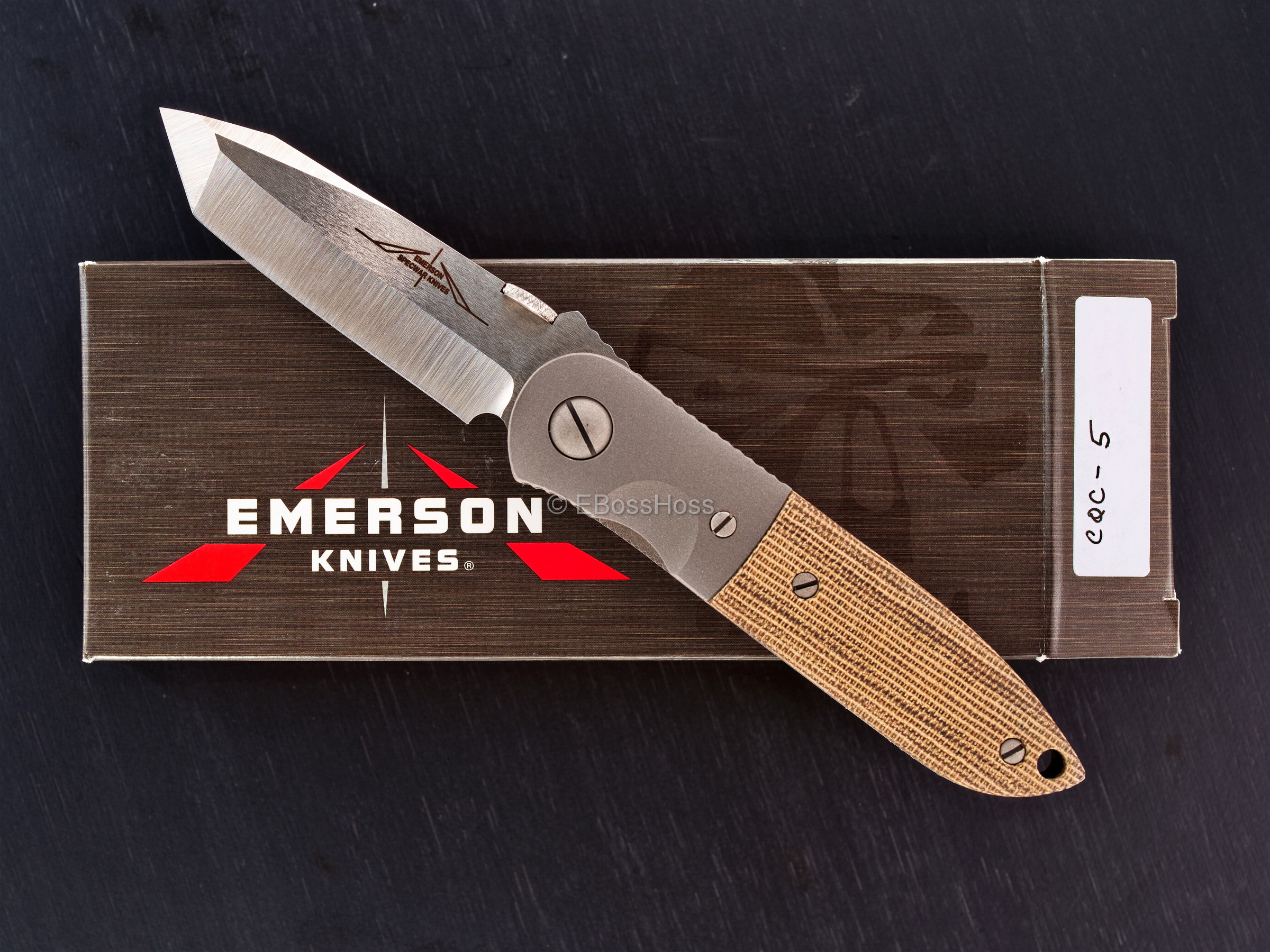 Ernie Emerson Custom CQC-5 No-Waved