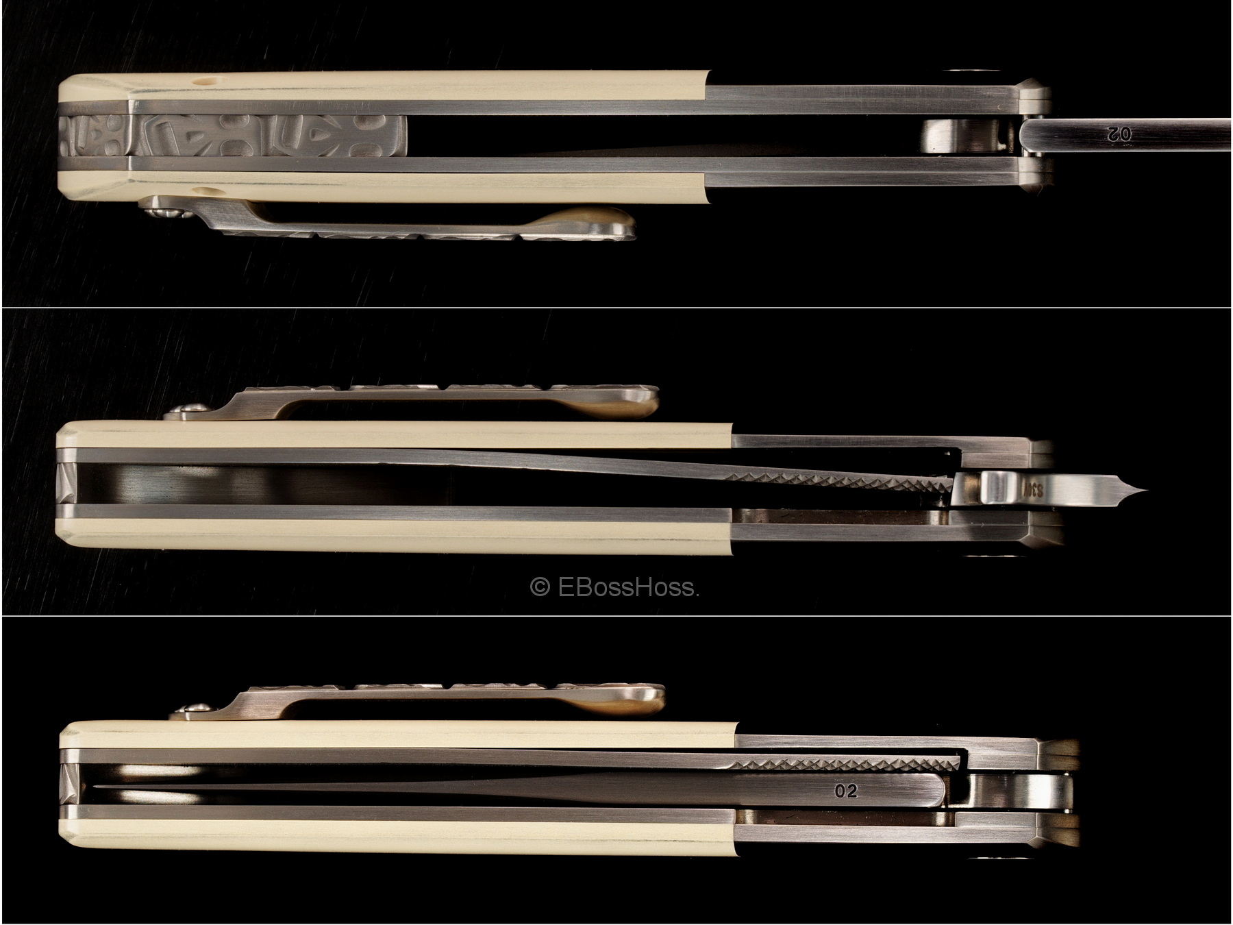 D.B. Fraley Custom Deluxe Master Splinter 4-inch Flipper