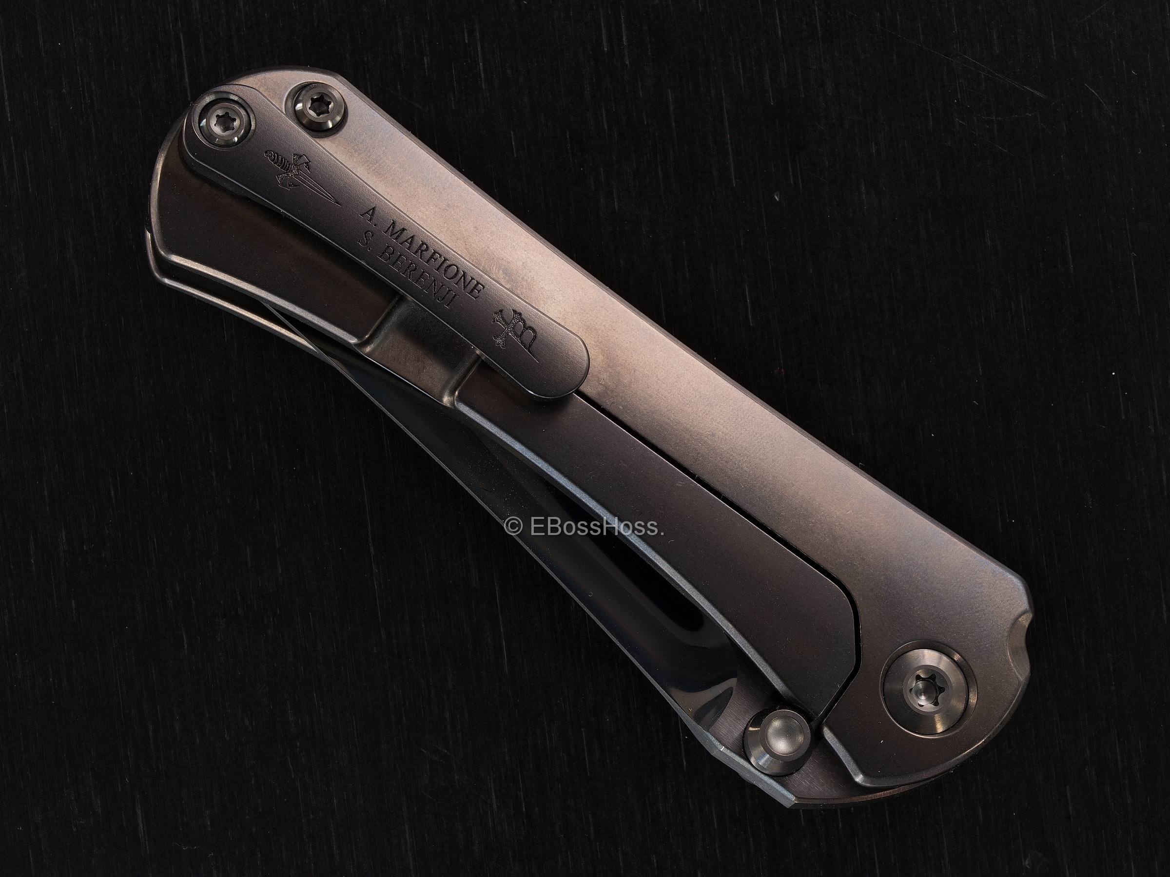 Marfione Custom Knives / Borka Blades Black Diamond SBKF Collaboration