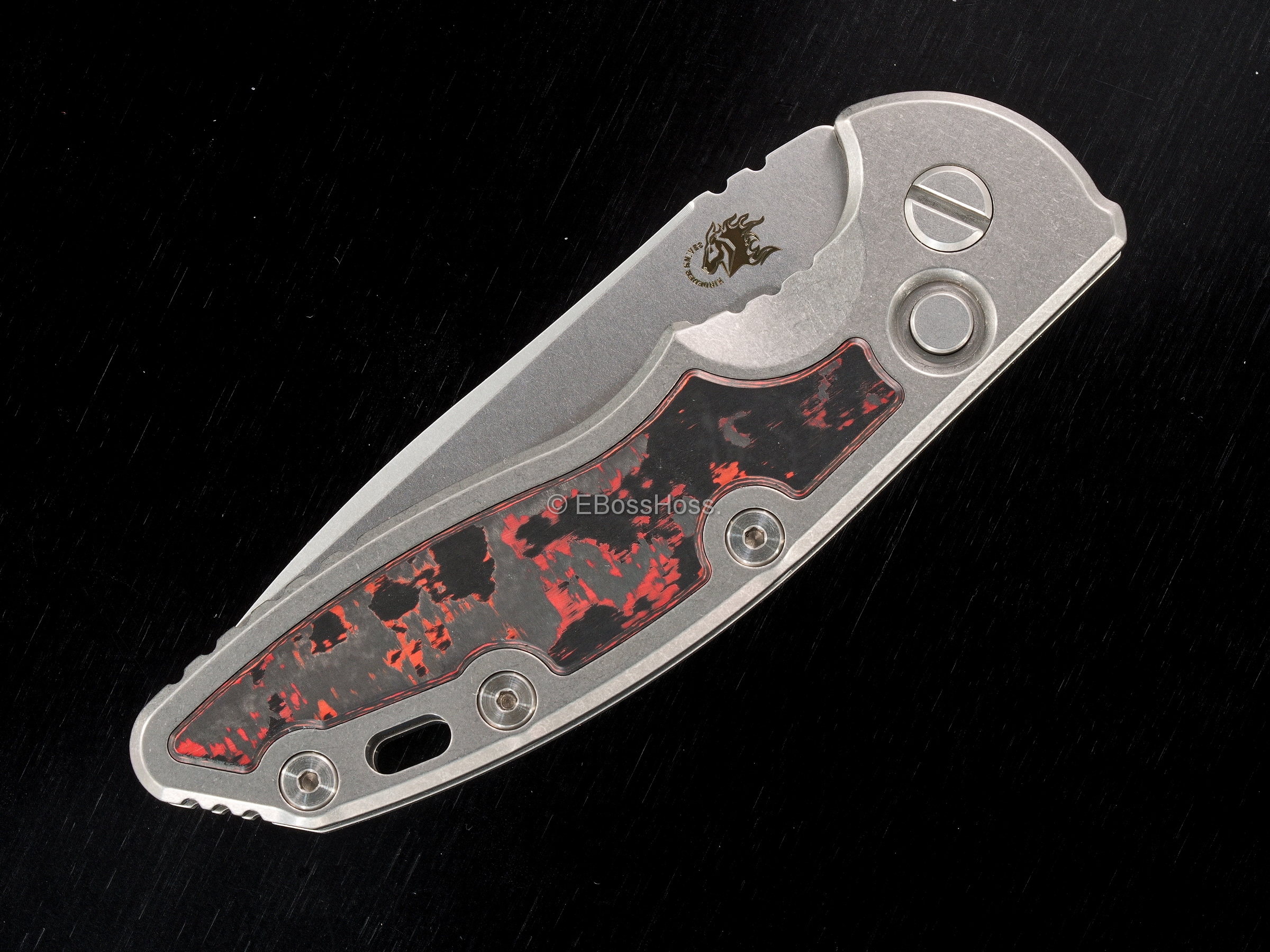 Rick Hinderer First-Release Auto XM-18 with Fat-Carbon Inlays