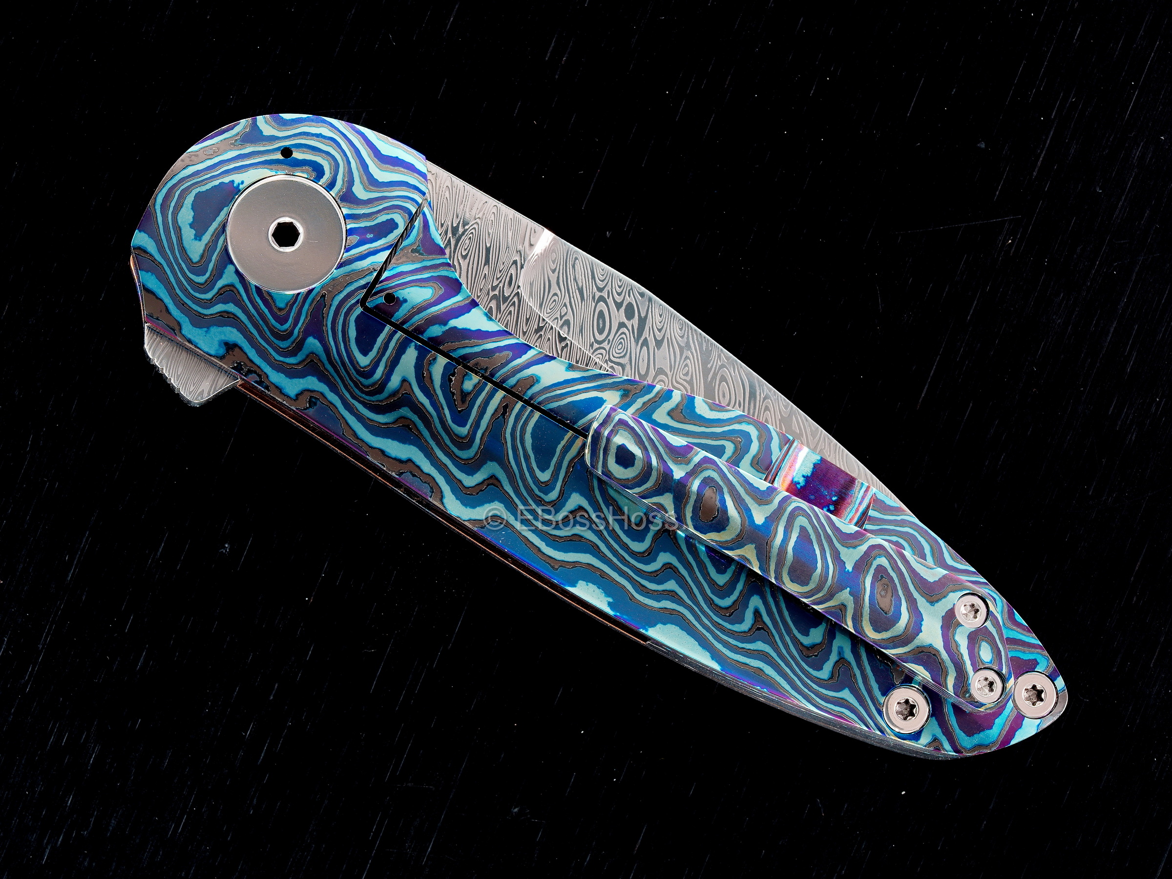 RAD Knives Custom Deluxe Framelock Flipper