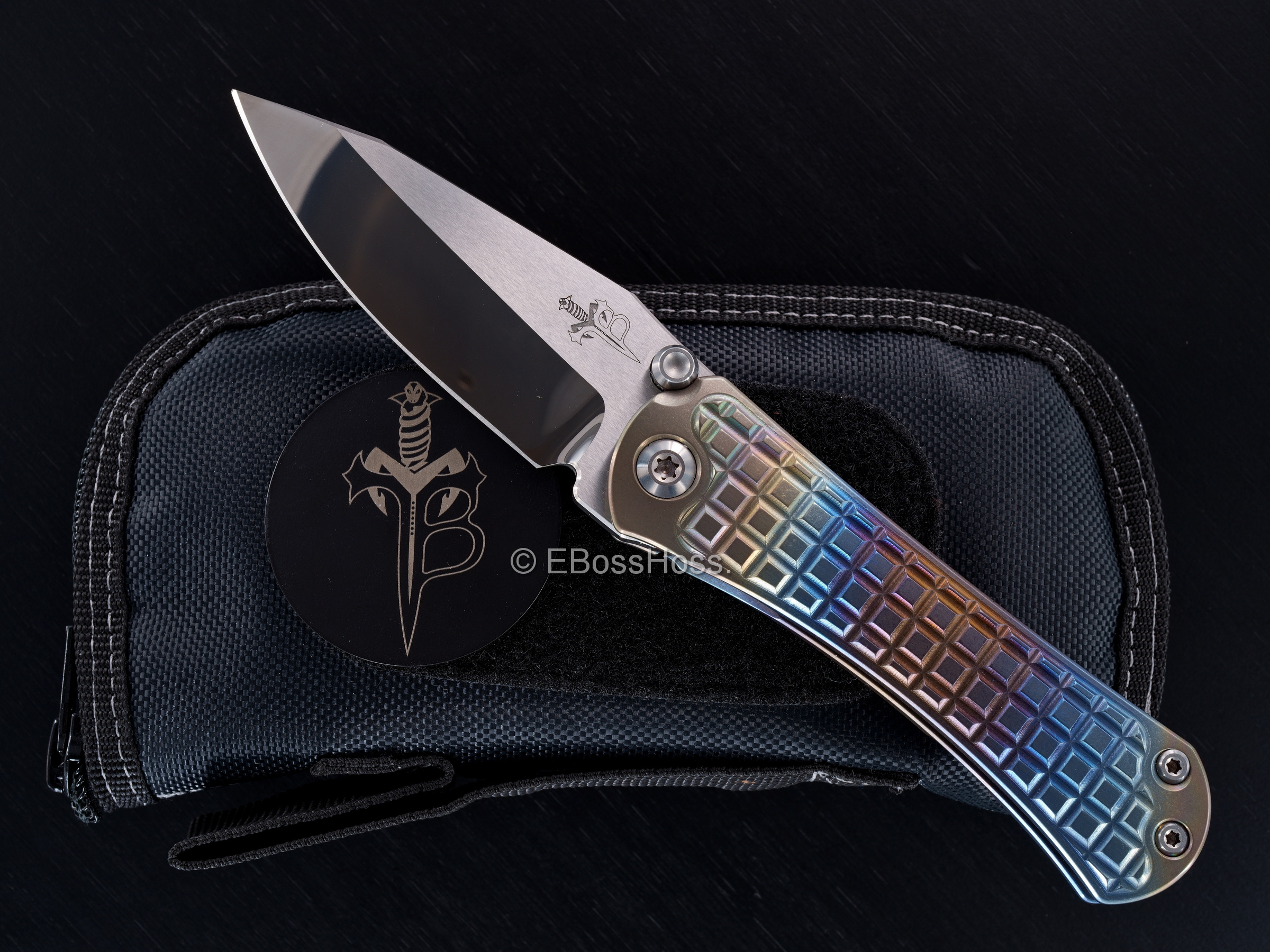 Marfione Custom Knives / Borka Blades SBSP Diamond Wash FRAG Collaboration