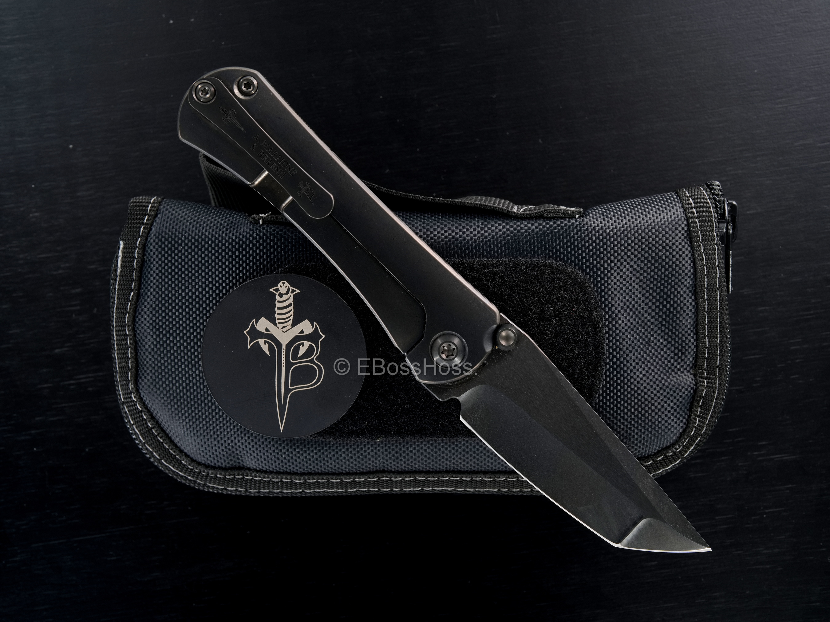 Borka Blades - Marfione Custom Knives SBKF Assassin Collaboration