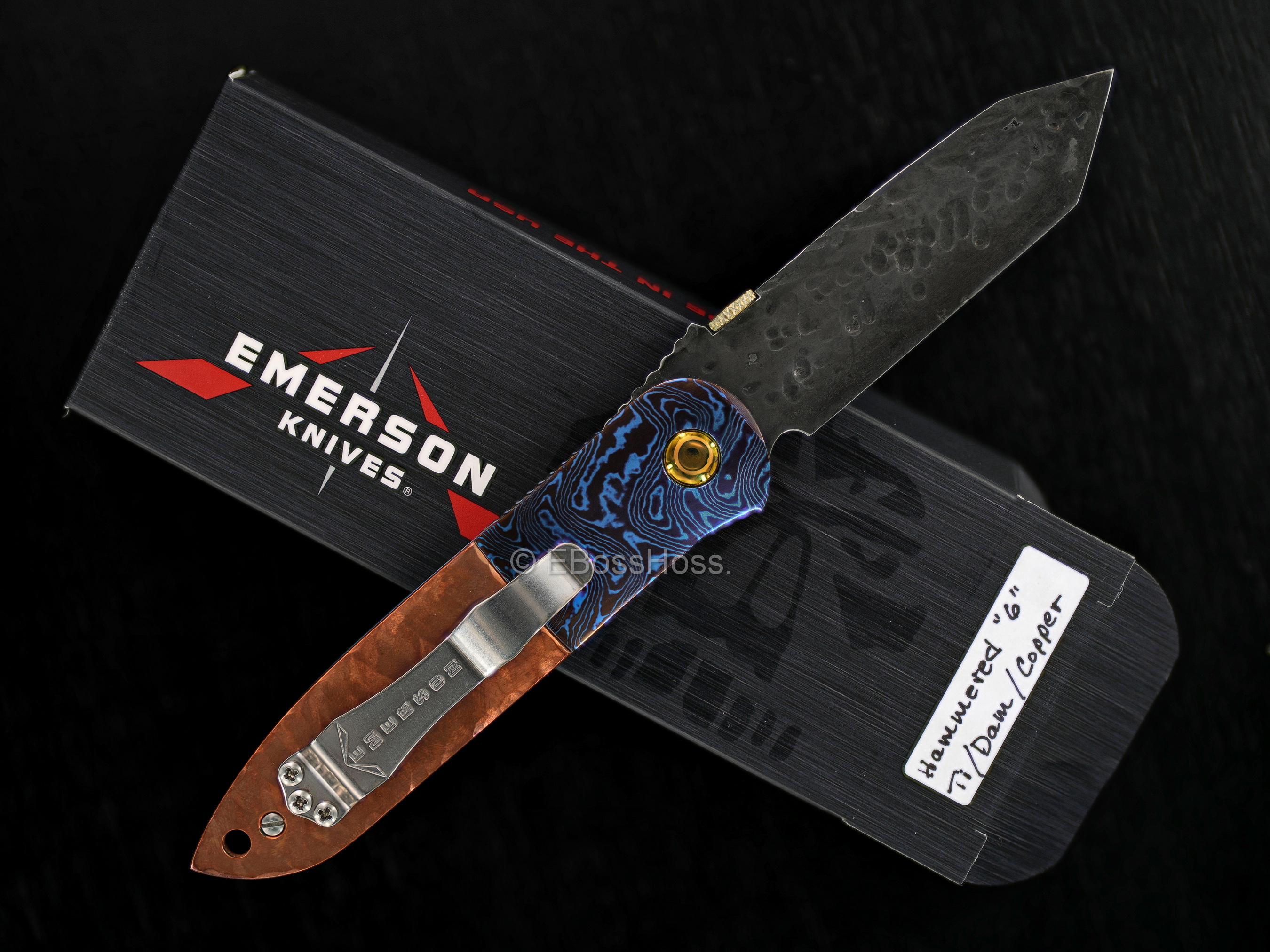 Ernie Emerson Custom Hammered CQC-6