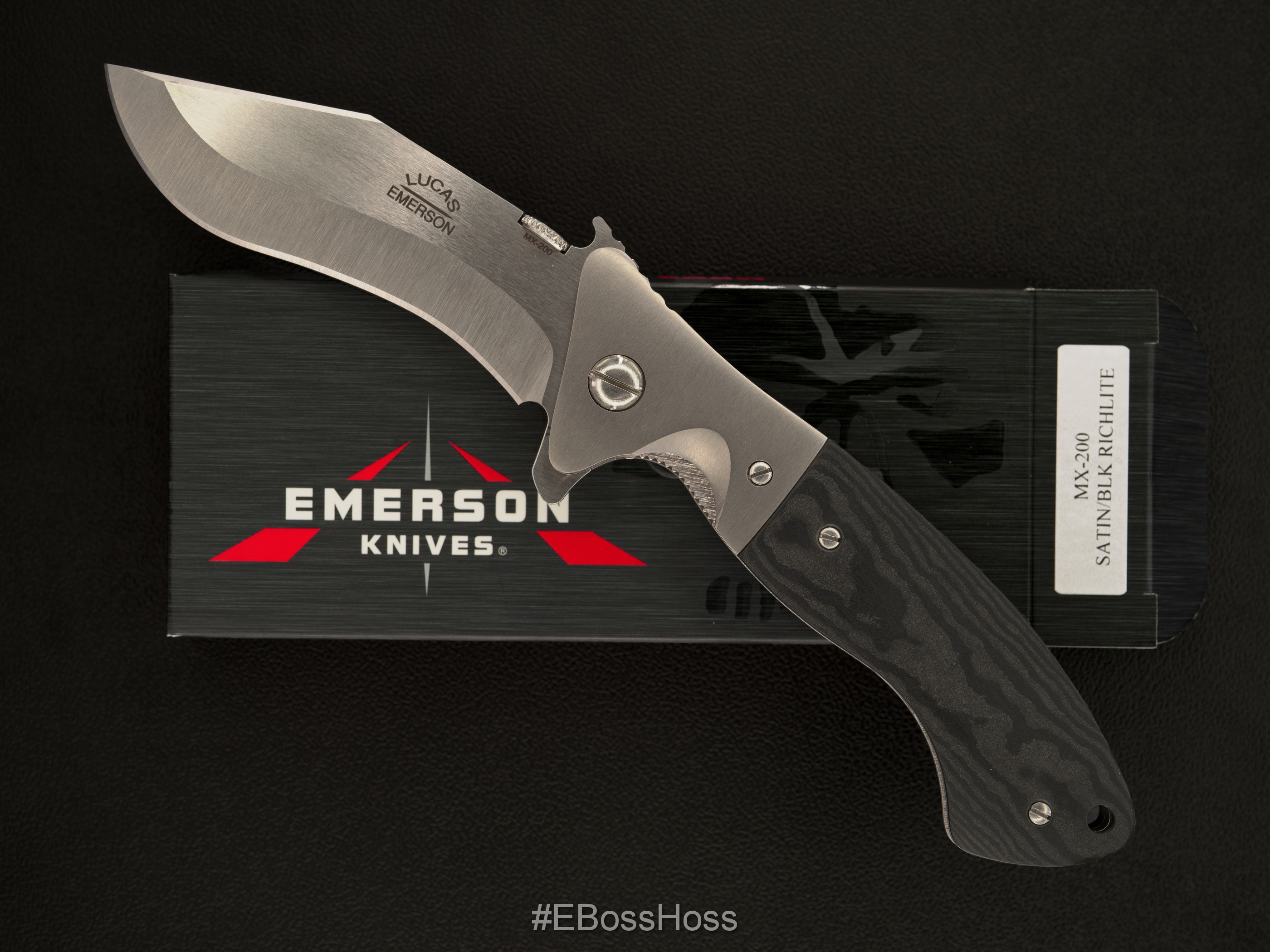 Lucas Emerson Custom MX-200 Flipper