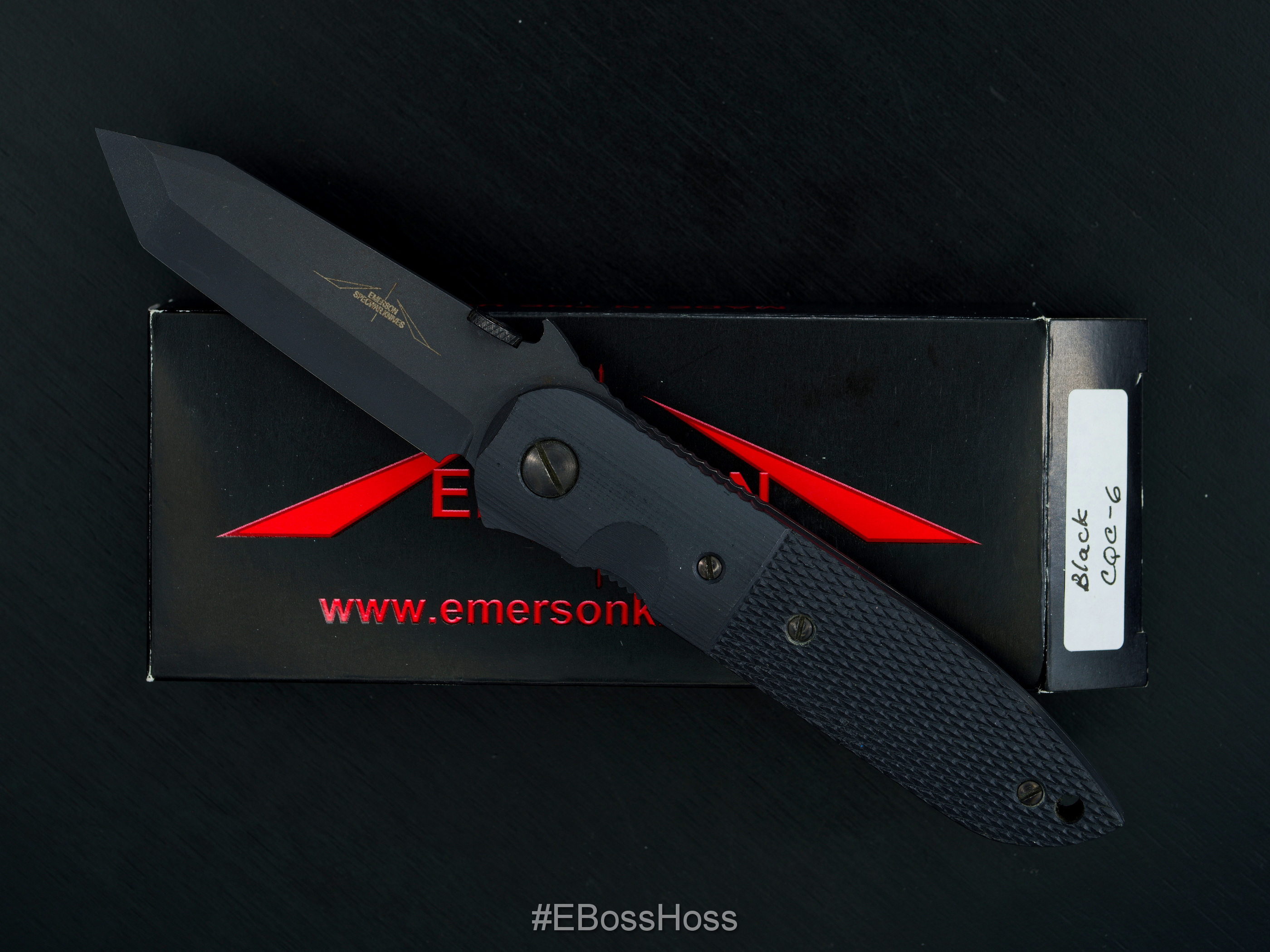 Ernie Emerson Custom Black Six (CQC-6)