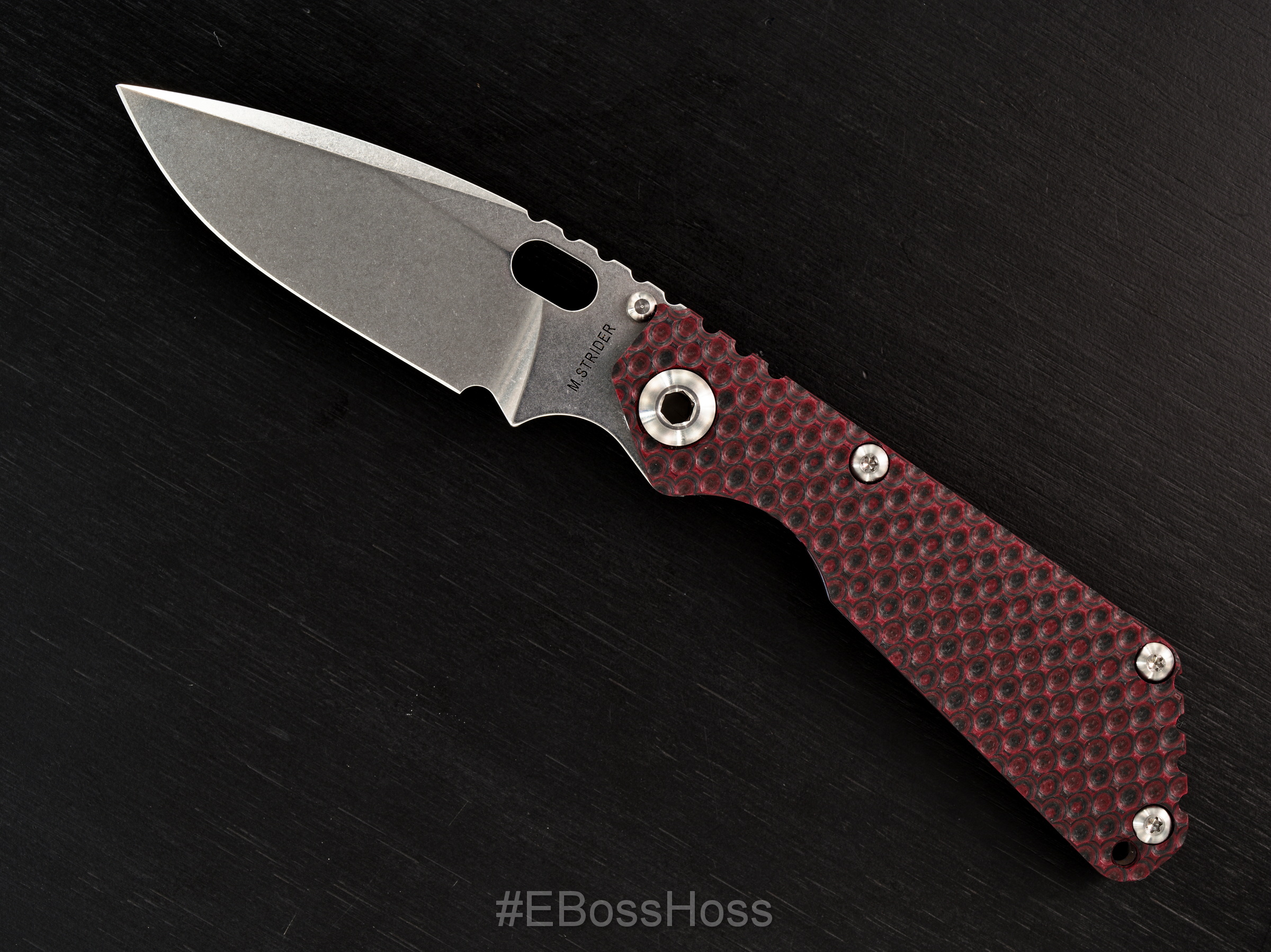 Strider Knives Black Cherry DGG SnG