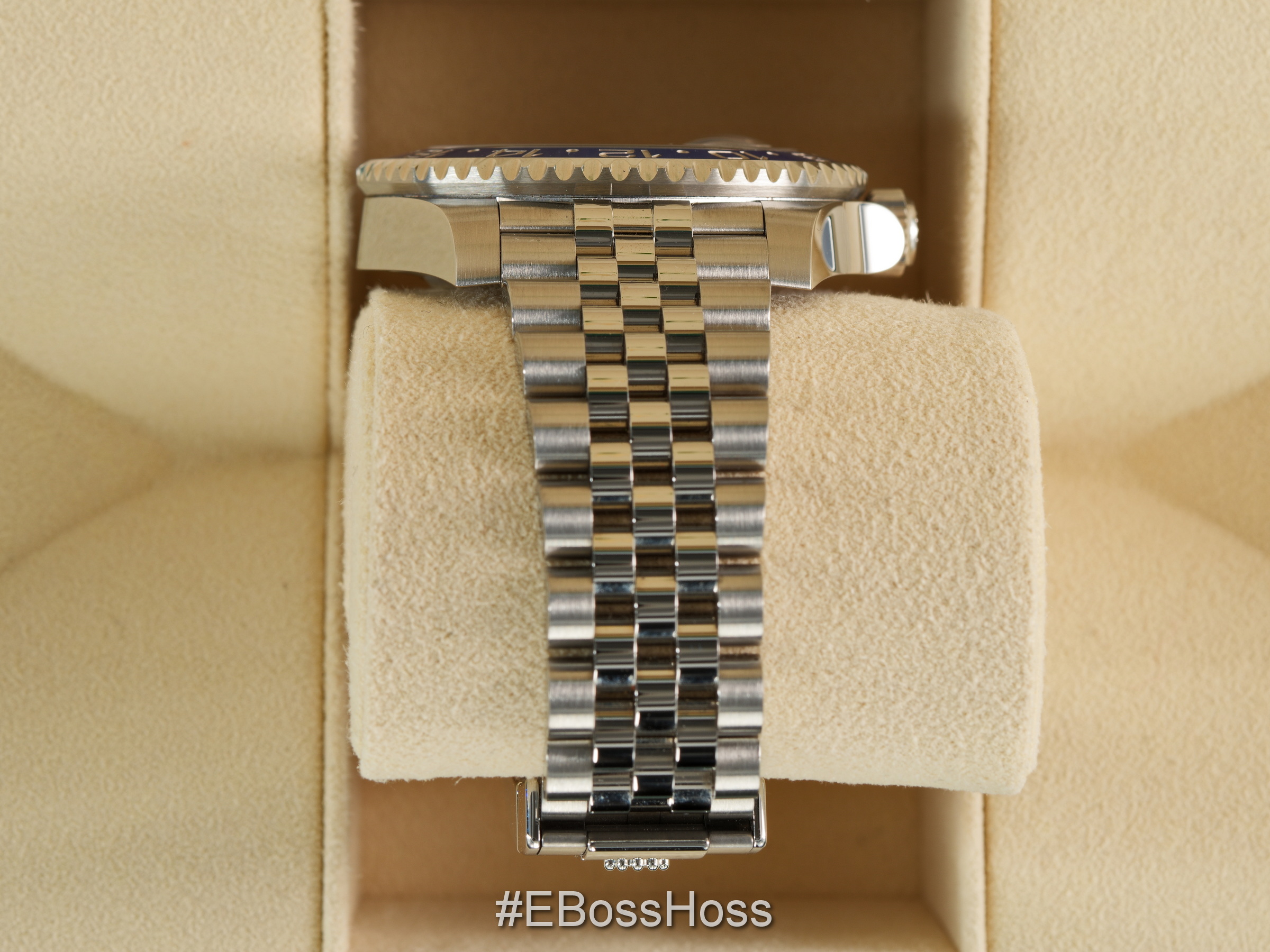 Rolex GMT Master II Batman Jubilee - 126710BLNR - Mint Condition