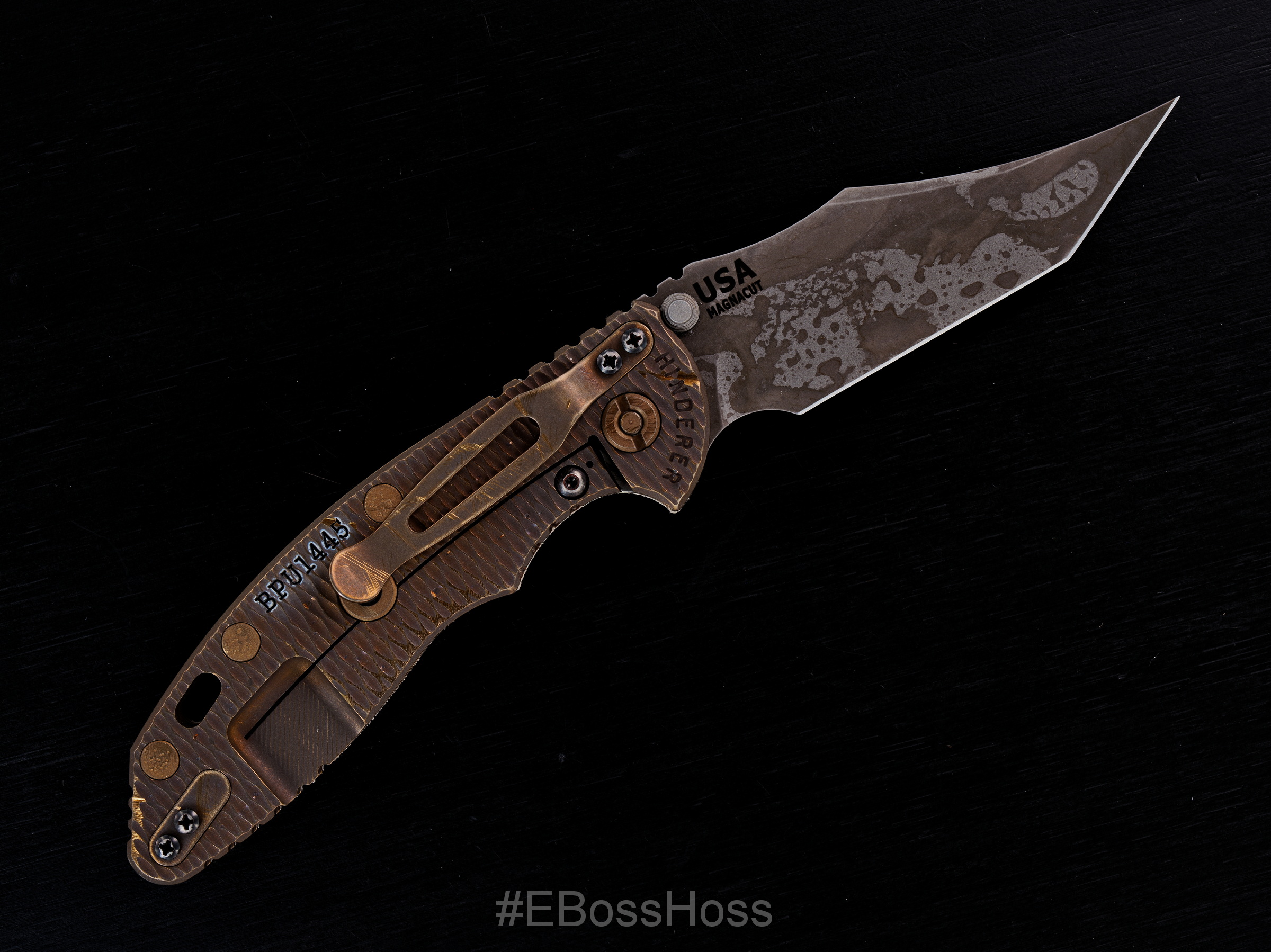 Hinderer Knives XM-18 Aggressor-grind