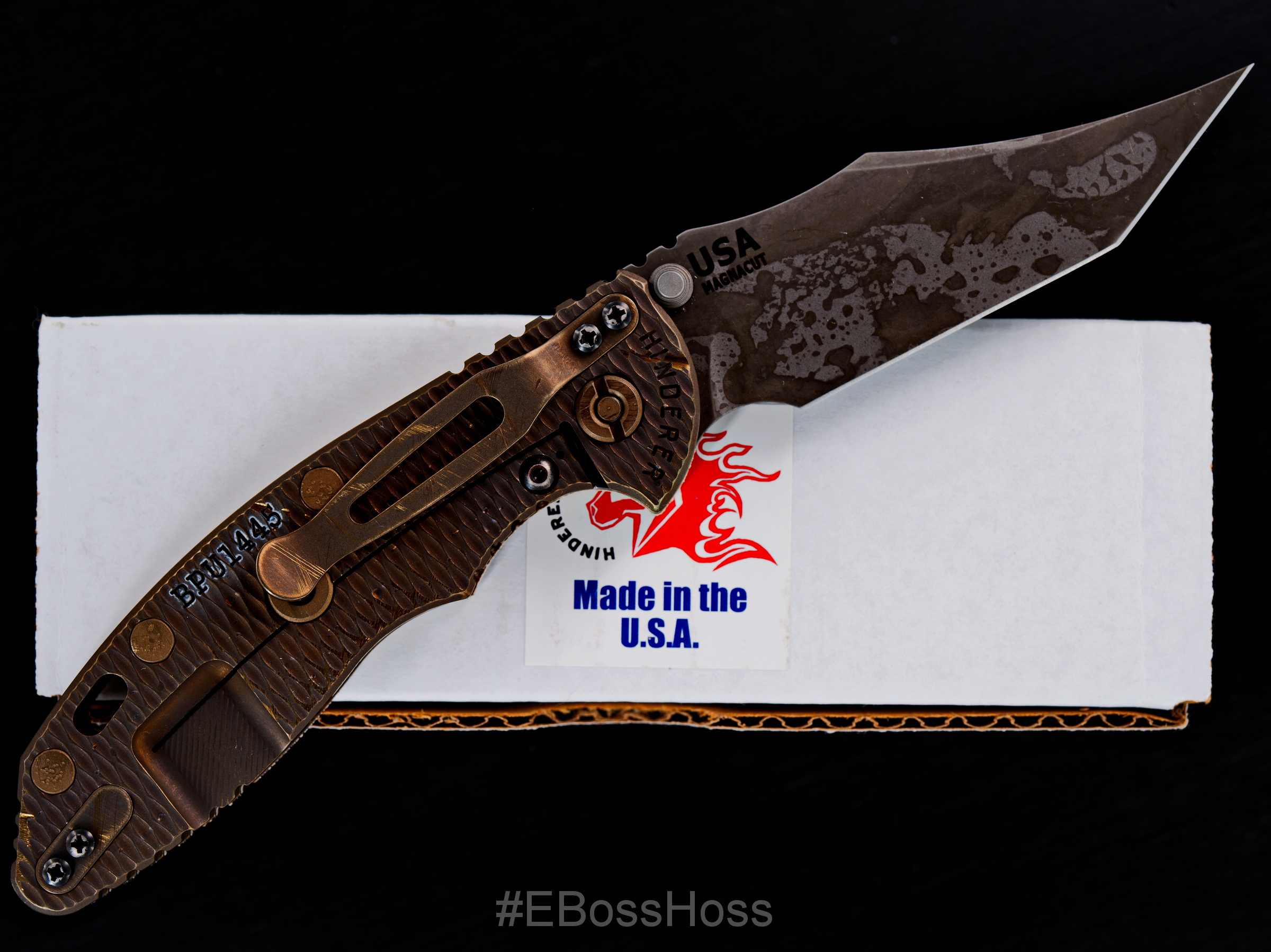Hinderer Knives XM-18 Aggressor-grind