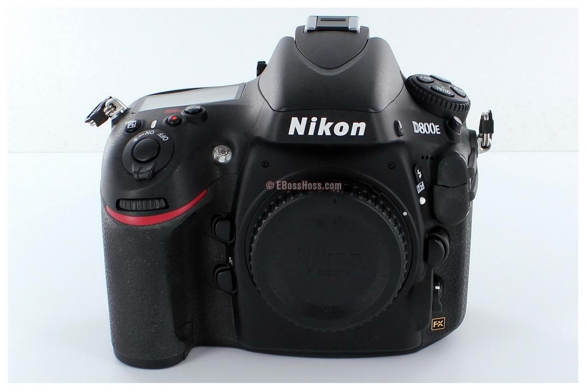 Nikon D800E 36.3 MP CMOS FX-Format Digital SLR Camera (Body Only) + 3 Batteries