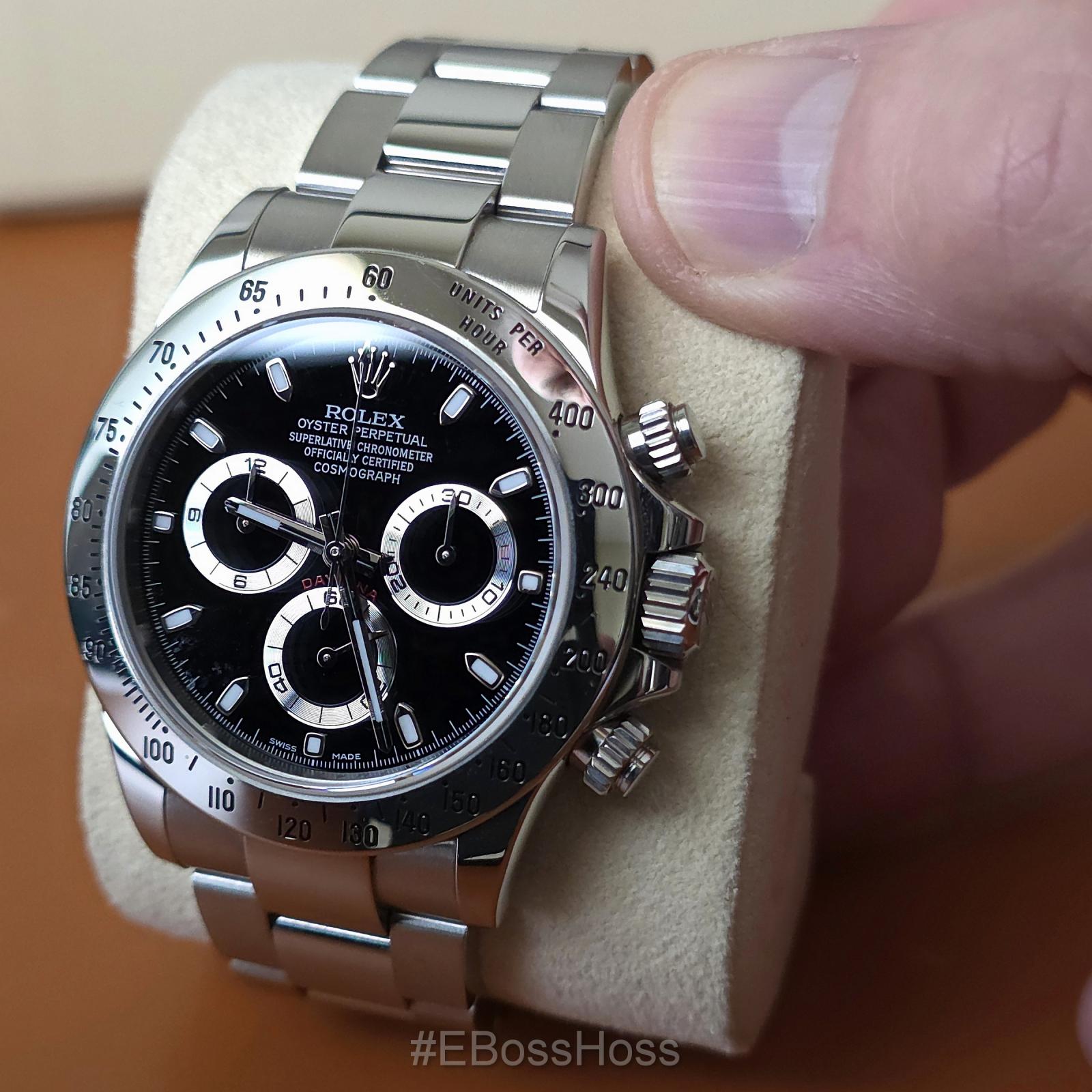 ROLEX SS Cosmograph Daytona - Ref 116520