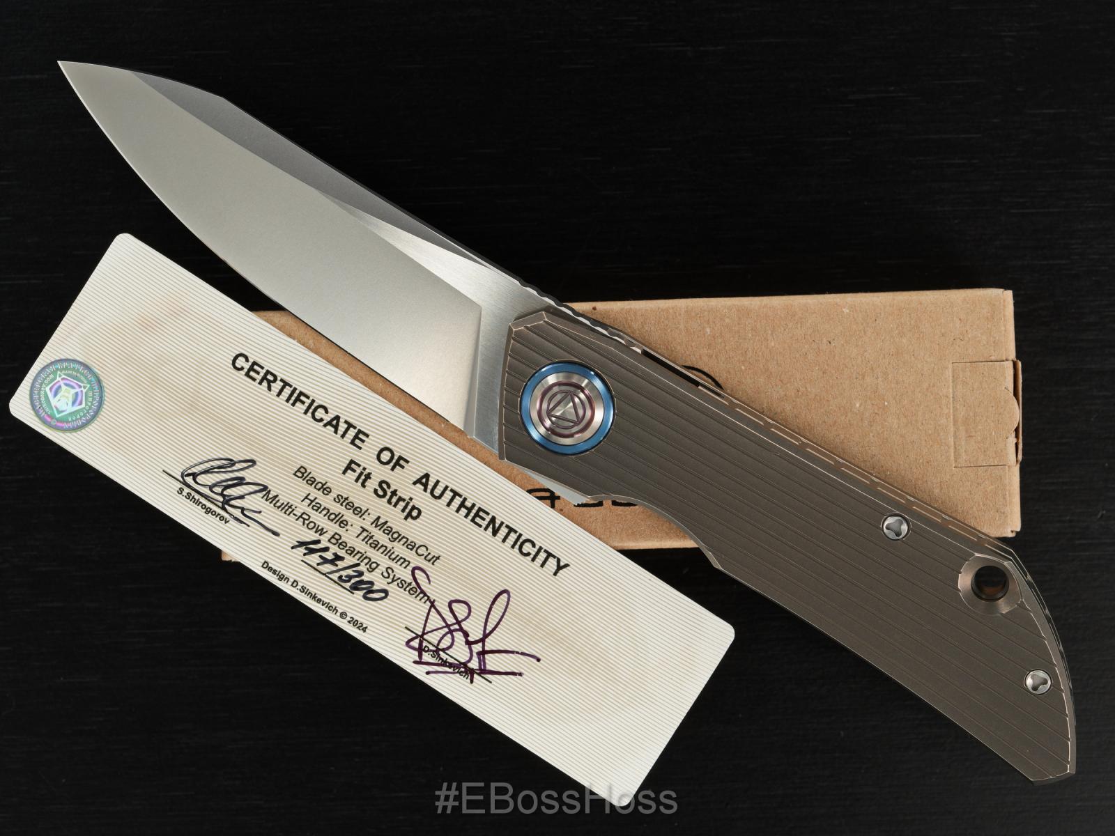 Sergey Shirogorov Limited Edition Collaboration Fit Strip Flipper - Dmitry Sinkevich Design